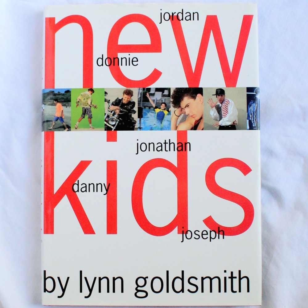 RARE NKOTB HARDCOVER BOOK by Lynn Goldsmith